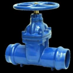 Double socket gate valve
